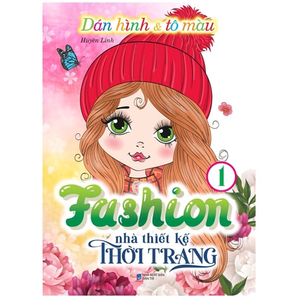 Sách Dán Hình Và Tô Màu - Fashion Nhà Thiết Kế Thời Trang 1 - Linh