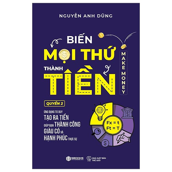 Sách Biến Mọi Thứ Thành Tiền - Quyển 2 - Ứng Dụng Tư Duy Tạo Ra Ti� - Nguyễn Thế Anh