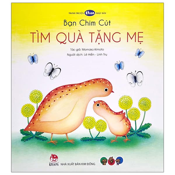 Sách Ehon - Bạn Chim Cút - Tìm Quà Tặng Mẹ (Tái Bản) - Momoko Kimoto