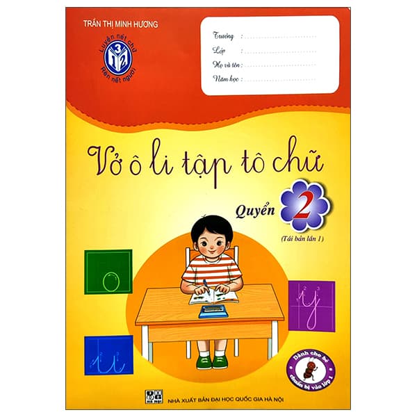 Sách Vở Ô Li Tập Tô Chữ - Quyển 2 (Tái Bản) - Trần Minh Hương