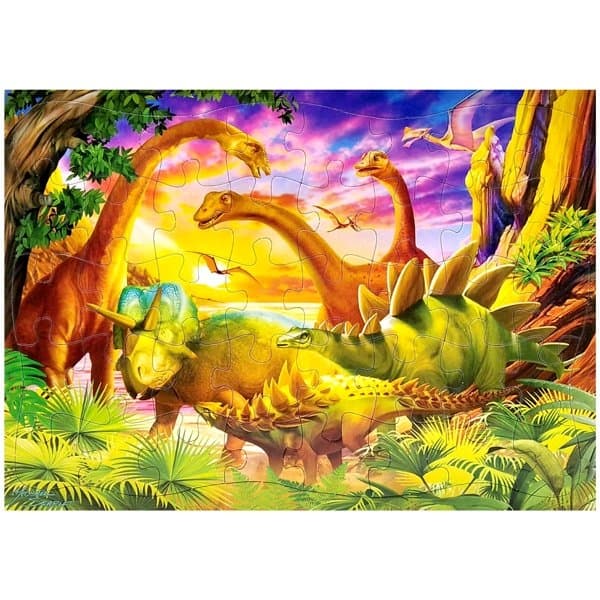 Sách Ghép Hình Khủng Long 4 (Tái Bản 2023) - Minh Khôi