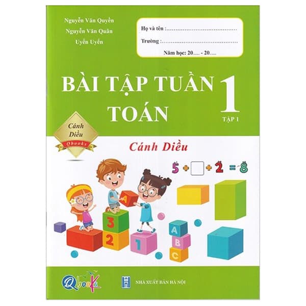 Sách Bài Tập Tuần Toán 1 - Tập 1 (Cánh Diều) - Nguyễn Văn Thoàn