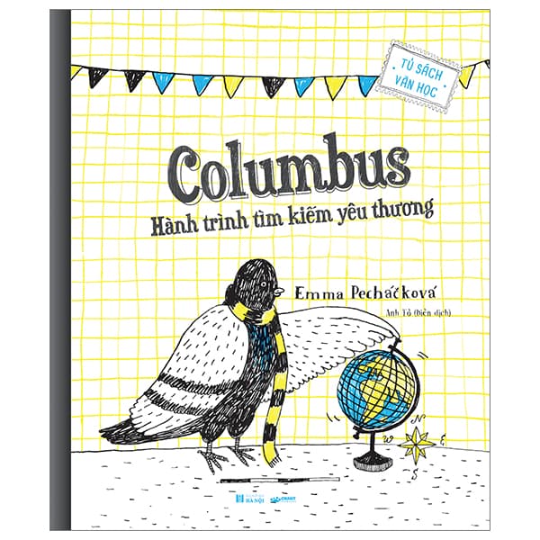 Sách Tủ Sách Văn Học - Columbus - Hành Trình Tìm Kiếm Yêu Thương - Bìa - Emma Casey