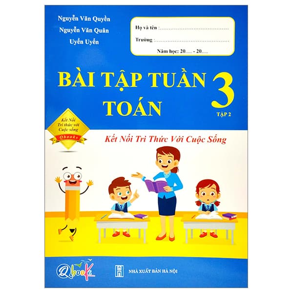 Sách Bài Tập Tuần Toán 3 - Tập 2 (Kết Nối) (2022) - Nguyễn Văn Quyền
