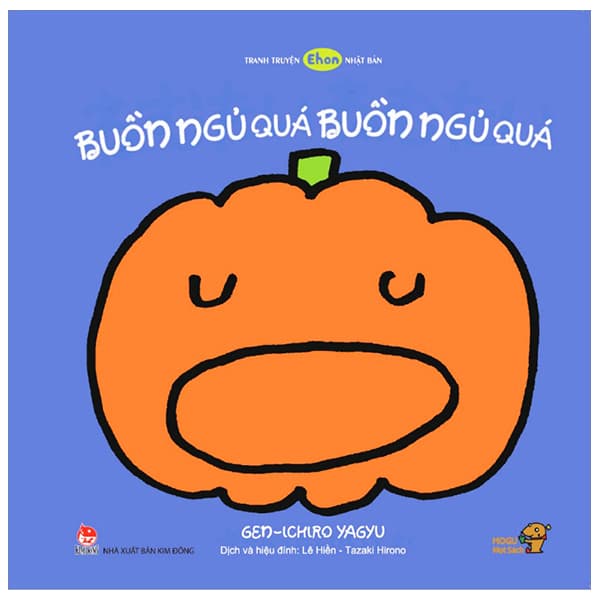 Sách Tranh Truyện Ehon Nhật Bản - Buồn Ngủ Quá, Buồn Ngủ Quá - Gen