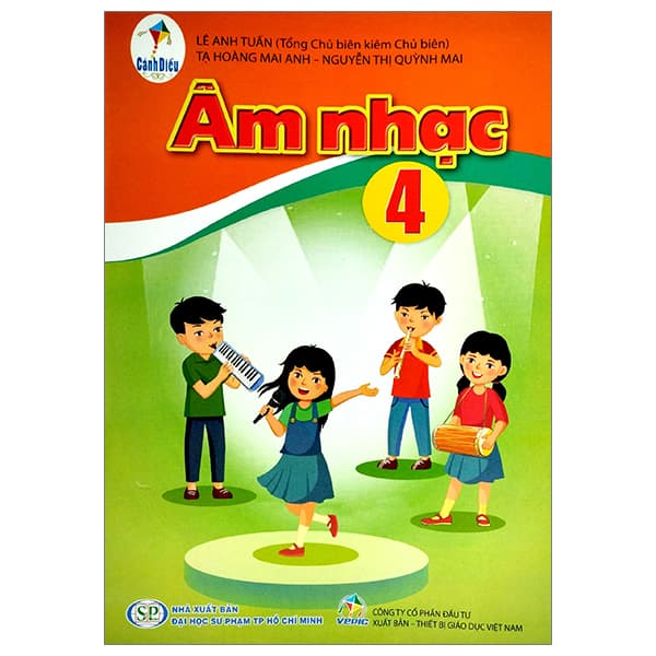 Sách Âm Nhạc 4 (Cánh Diều) (Chuẩn) - Nguyễn Hoa