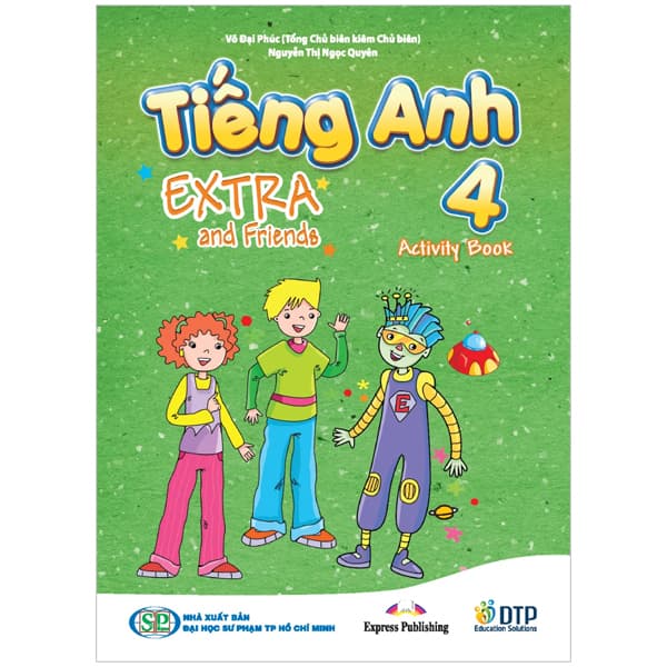 Sách Tiếng Anh 4 - Extra And Friends - Activity Book - Võ Đại Phúc