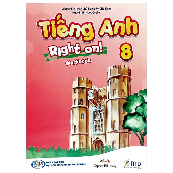 Sách Tiếng Anh 8 Right On - Workbook (2023) - Võ Đại Phúc