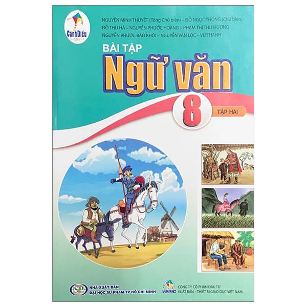 Sách Bài Tập Ngữ Văn 8 - Tập 2 (Cánh Diều) (Chuẩn) - Nhiều Tác Giả