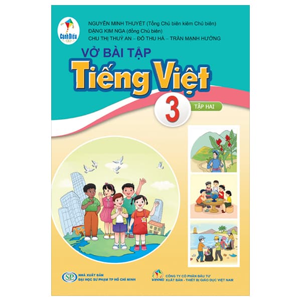 Sách Vở Bài Tập Tiếng Việt 3 - Tập 2 (Cánh Diều) (2025) - Đại sư Jetsunma Palmo