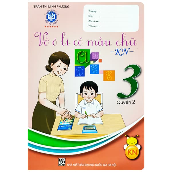 Sách Vở Ô Li Có Mẫu Chữ 3 - Quyển 2 (Kết Nối - 2022) - Trần Thị Minh Phương
