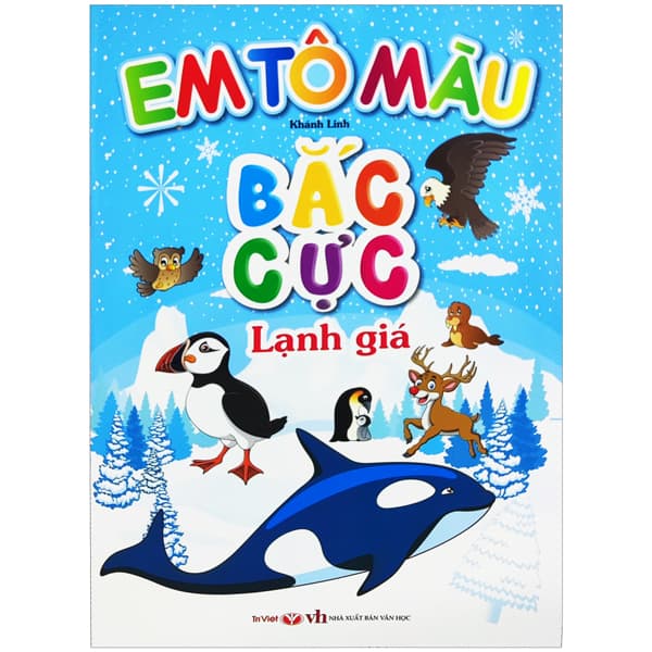 Sách Em Tô Màu - Bắc Cực Lạnh Giá - Linh