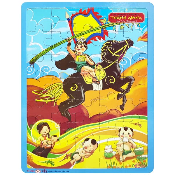 Sách Ghép Hình Cổ Tích Việt Nam - Thánh Gióng - Gió