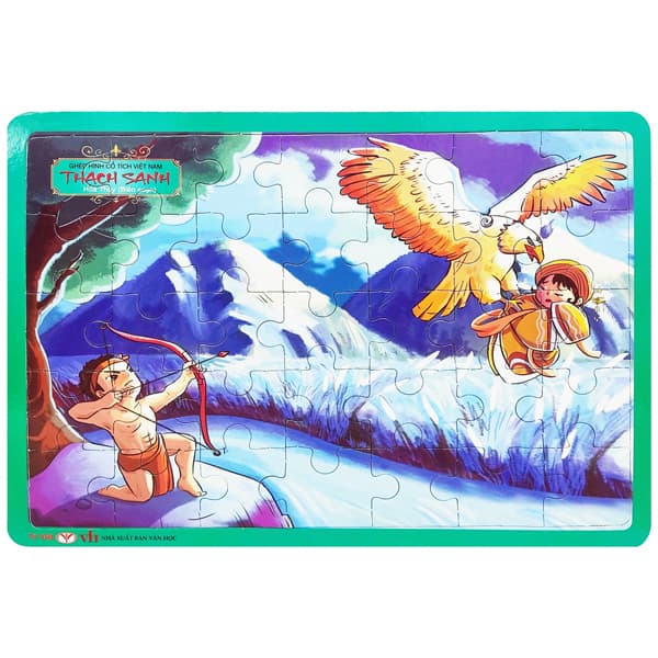 Sách Ghép Hình Cổ Tích Việt Nam - Thạch Sanh - Hoa Thùy