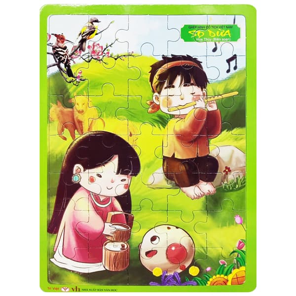 Sách Ghép Hình Cổ Tích Việt Nam - Sọ Dừa - Hoa Thùy