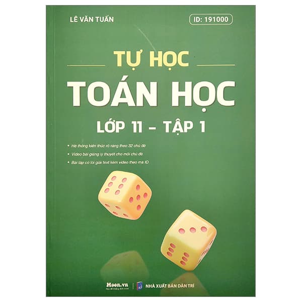 Sách Tự Học Toán Học Lớp 11 - Tập 1 (Tái Bản 2023) - Lê Văn Tuấn