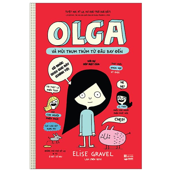 Sách Olga Và Mùi Thum Thủm Từ Đâu Bay Đến - Bìa Cứng - Elise Gravel