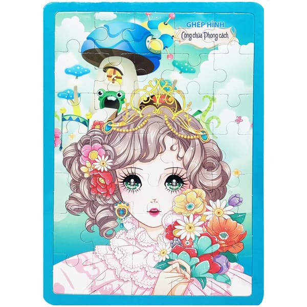 Sách Ghép Hình Công Chúa Phong Cách (Tái Bản) - Huyền Linh