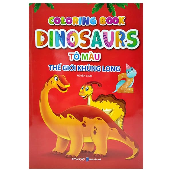 Sách Tô Màu Thế Giới Khủng Long Dinosaurs 2 - Linh
