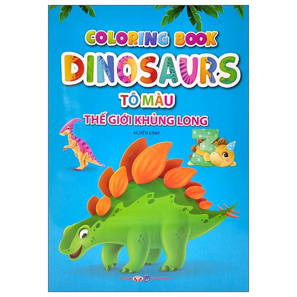 Sách Tô Màu Thế Giới Khủng Long Dinosaurs 3 - Linh