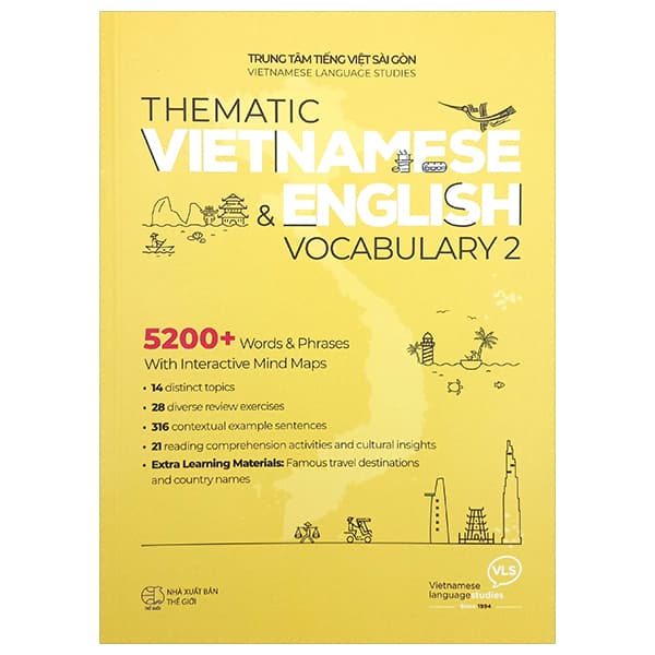 Sách The Matic Vietnamese & English Vocabulary 2 - Trung Tâm Tiếng Việt Sài Gòn
