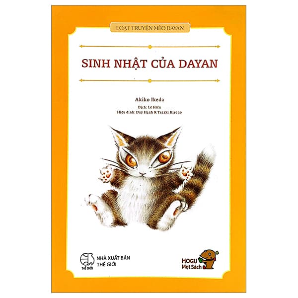 Sách Mogu Mọt Sách - Loạt Truyện Mèo Dayan - Sinh Nhật Của Dayan - Akiko Ikeda