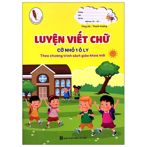 Sách Luyện Viết Chữ Cỡ Nhỏ 1 Ô Ly - Theo Chương Trình Sách Giáo Khoa M - Thúy Hà
