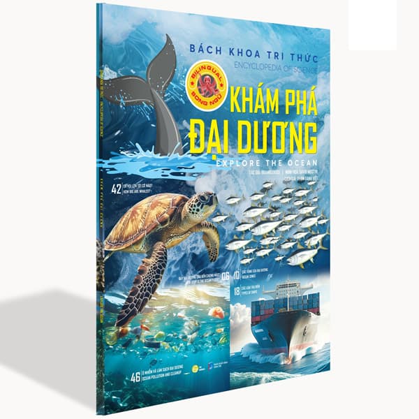 Sách Bách Khoa Tri Thức - Khám Phá Đại Dương - Explore The Ocean (Song Ngữ - Bramblekids