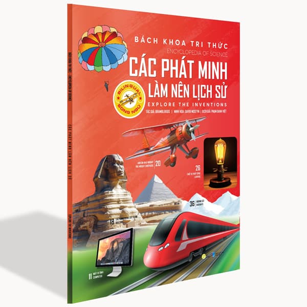 Sách Bách Khoa Tri Thức - Các Phát Minh Làm Nên Lịch Sử - Explore The Inven - Bramblekids