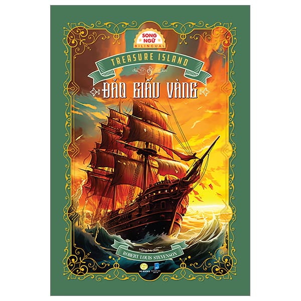 Sách Đảo Giấu Vàng - Treasual Island - Song Ngữ Việt-Anh - Robert Louis Stevenson