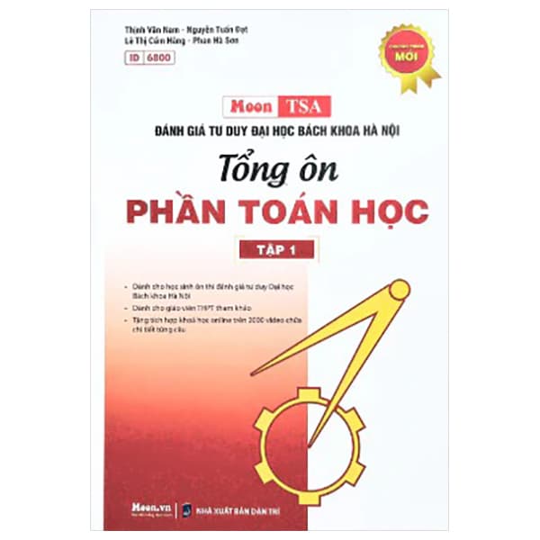 Sách Tổng Ôn Phần Toán Học - Tập 1 - Thịnh Văn Nam