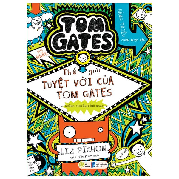 Sách Thế Giới Tuyệt Vời Của Tom Gates - Những Chuyện Kinh Ngạc
