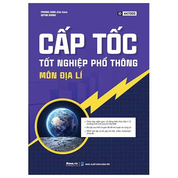 Sách Cấp Tốc Tốt Nghiệp Phổ Thông - Môn Địa Lí - Phương Dung