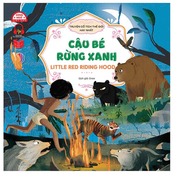Sách Truyện Cổ Tích Hay Nhất Thế Giới - Cậu Bé Rừng Xanh - The Jungle - Usborn