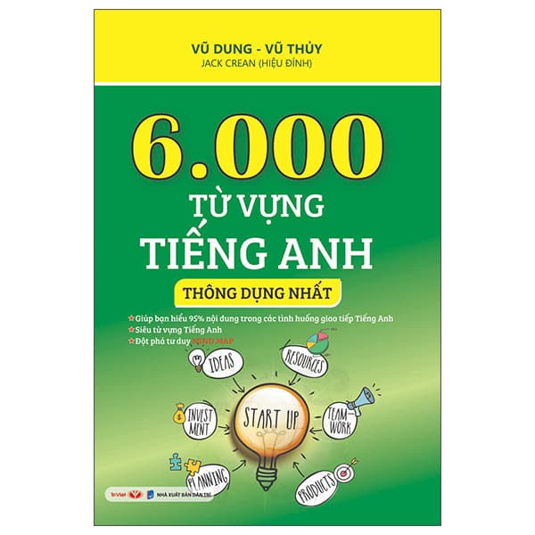 Sách 6000 Từ Vựng Tiếng Anh Thông Dụng Nhất - Vũ Dung