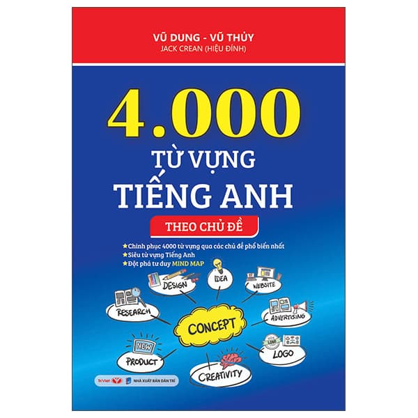 Sách 4000 Từ Vựng Tiếng Anh Theo Chủ Đề - Vũ Dung