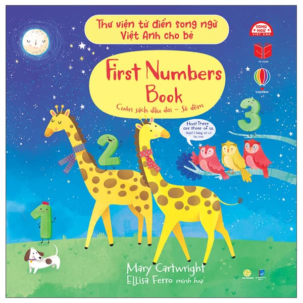 Sách First Numbers Book - Cuốn Sách Đầu Đời - Số Đếm - Mary Cartwirght