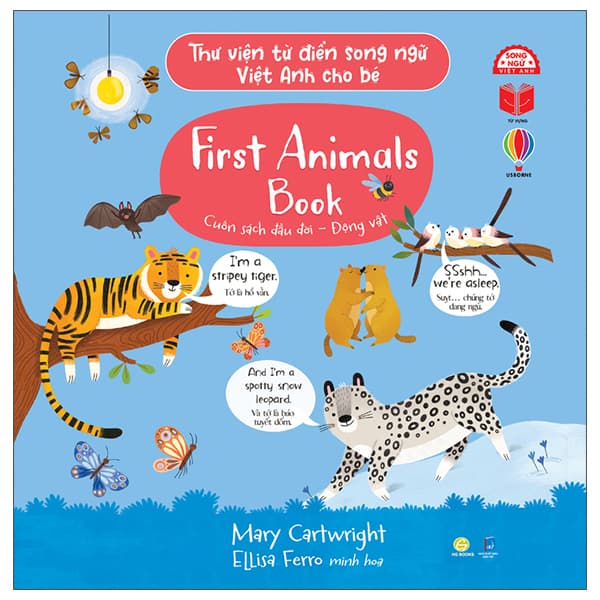 Sách First Animals Book - Cuốn Sách Đầu Đời - Động Vật - Mary Cartwirght