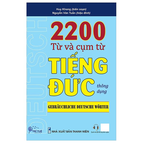 Sách 2200 Từ Và Cụm Từ Tiếng Đức Thông Dụng - Huy Đức