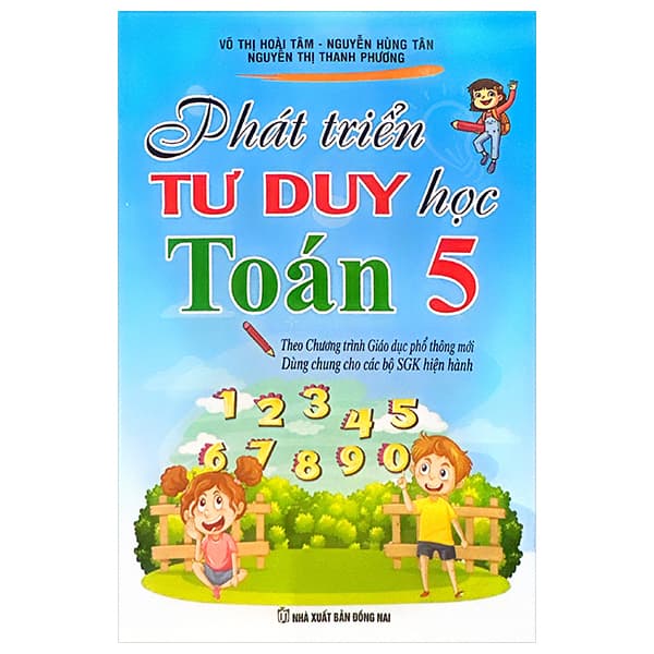 Sách Phát Triển Tư Duy Học Toán 5 (Theo Chương Trình GDPT Mới) - Võ Thị Hoài Tâm