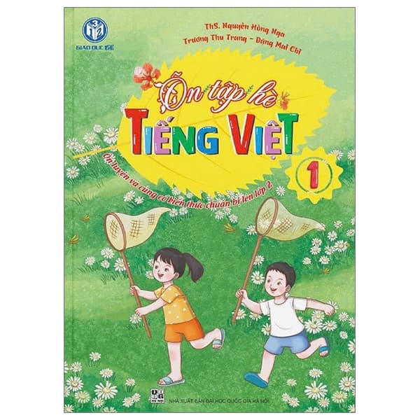 Sách Ôn Tập Hè Tiếng Việt 1 - ThS Nguyễn Hồng Nga