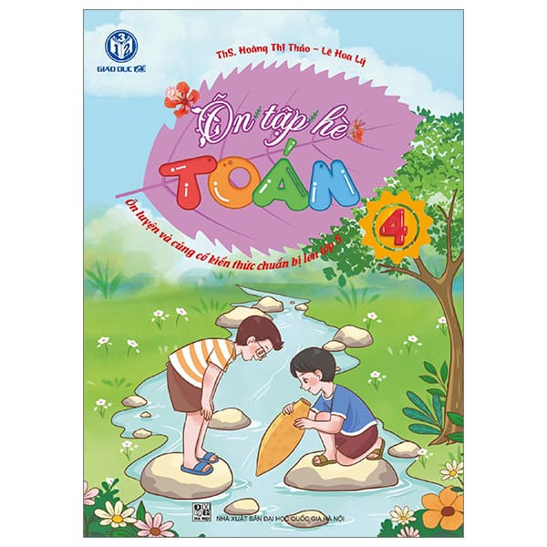 Sách Ôn Tập Hè Toán 4 - Lý Gia