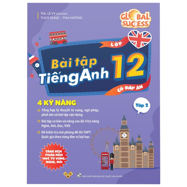 Sách Global Success - Bài Tập Tiếng Anh 12 - Tập 2 (Có Đáp Án)