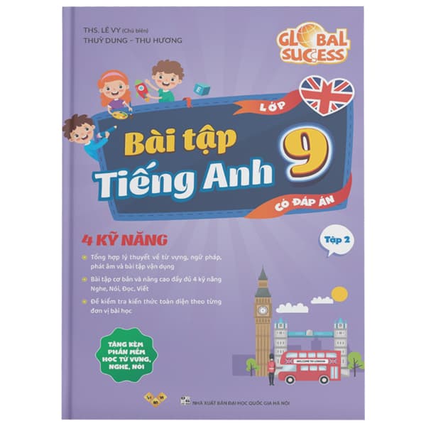 Sách Global Success - Bài Tập Tiếng Anh 9 - Tập 2 (Có Đáp Án) - Thu Hà