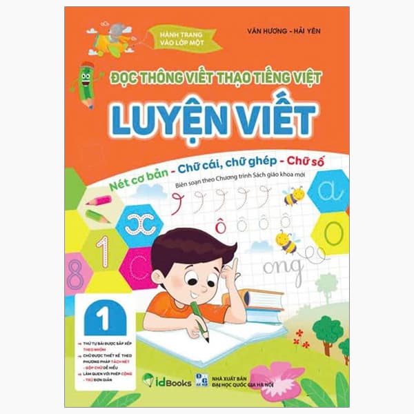 Sách Hành Trang Vào Lớp 1-Đọc Thông Viết Thạo Tiếng Việt-Luyện Viế - Vân Hương