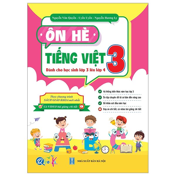 Sách Ôn Hè Tiếng Việt 3 - Dành Cho Học Sinh Lớp 3 Lên Lớp 4 - Việt Lê