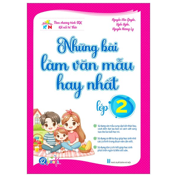 Sách Những Bài Làm Văn Mẫu Hay Nhất Lớp 2 (Kết Nối) - Nguyễn Văn Quyền