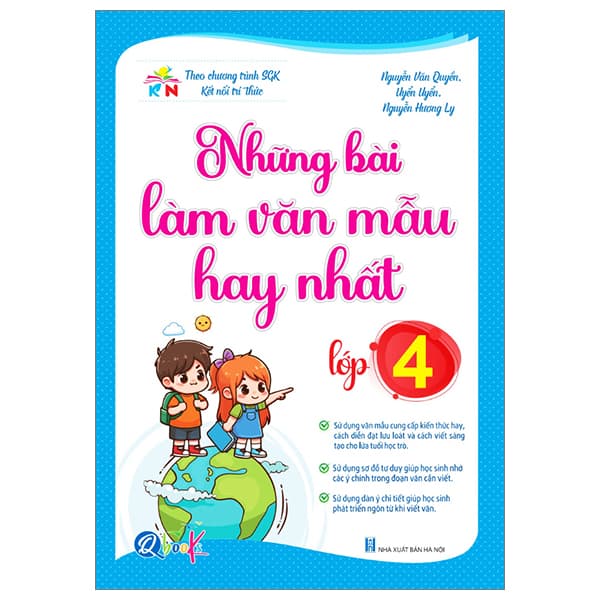 Sách Những Bài Làm Văn Mẫu Hay Nhất Lớp 4 (Kết Nối) - Nguyễn Văn Quyền