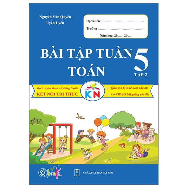 Sách Bài Tập Tuần Toán 5 - Tập 2 (Kết Nối) - Nguyễn Văn Quyền
