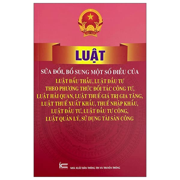 Sách Luật Sửa Đổi, Bổ Sung Một Số Điều Của Luật Đấu Thầu, Lu� - Quốc Hội